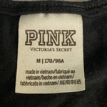 PINK - Victoria's Secret  Black Bodysuit Size M Cotton Stretch One-Piece Photo 3