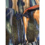 Chico's Chico’s Women Blazer 2 Metallic Tropical Single Breasted Open Collared Resort Photo 8