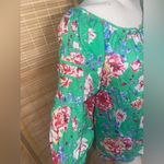 The Pioneer Woman green floral 3/4 sleeve blouse top shirt woman’s small EUC Photo 2