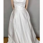 Maggie Sottero Wedding Dress Strapless Beaded Flawed Hemmed Classic Roses A Photo 1