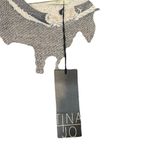 Anthropologie Tina & Jo Anthro Gray Cotton Blend Roma Pullover Sweatshirt Women Sz S Photo 8