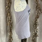 Next Level Apparel Next Level “Meltdown Manager” Racerback Tank Top Size Medium‎ Gray Graphic Print Photo 1