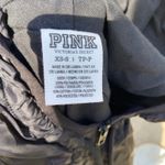 PINK - Victoria's Secret  Womens‎ Windbreaker Black Gray Quarter Zip Pullover XS S Photo 5