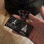 Jeffree Star Black Cosmetic Bag with Pink Pig Charm Shane Dawson Sold Out Photo 3