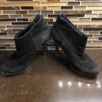 Steve Madden  black suede Trishia booties boots Heels Heeled Women’s Size 8.5‎ Photo 7