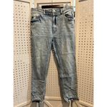 KanCan Jeans Women's Size 15/31 Acid Wash Distressed Hem Denim Blue Photo 1