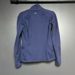 Alo Yoga  Mesh Sleeve Zip Up Jacket Navy S Photo 3