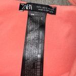 ZARA Salmon Pink One Piece Swimsuit with Cut Out Photo 2