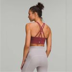 Lululemon  Energy High-Neck Longline Bra Medium Support Size 4 like New Photo 3