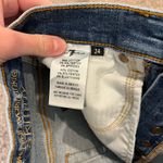 7 For All Mankind High Waist Ankle Skinny Jeans Photo 3