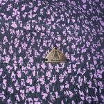 Barbour NWOT‎  Womens Blouse SZ 10 Midhurst Floral High Neck Purple Long Sleeve Photo 5