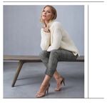 Reiss  issa Checked Tailored Trousers 4 $200 plaid holiday fall casual classic Photo 1