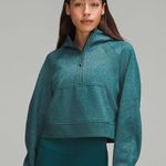 Lululemon Sparkly Green Half-Zip Scuba Hoodie in Spark Special Edition XS/S Photo 0