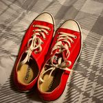 Converse Pink Athletic Shoes with Canvas Upper Photo 0