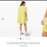 Lululemon NWT All Your Tee Dress Sz 4 (fits like an 8) Photo 1