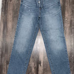Universal Threads Universal Thread Women's Straight Leg Jeans in Blue Photo 0