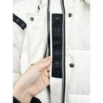 Moose Knuckles Mistaya Milky White Padded Down Puffer Jacket Size Small NWT Photo 9