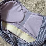 Lululemon All Sport Sport Yoga Athleisure Bra Hyper Stripe Mauvelous Grey 6 Photo 4