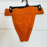 Free People NWOT  Beach Swim Bikini Bottom free-est Honey Ginger Photo 6