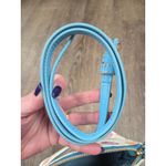 Dooney & Bourke  Snow Cones Ice Cream Suki Crossbody Zip Top Purse Blue Photo 7