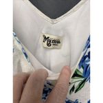 Show Me Your Mumu  Arianna Mini Dress Small White Blue Wisteria Floral Flowy (b30 Photo 6