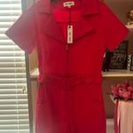 NWT Day + Moon Romper Pink Photo 0