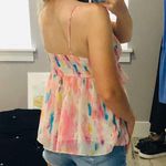 Rory Beca Pastel Spaghetti Strap Top Photo 2