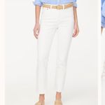J.Crew Factory Essential Straight Jean in White All Day Stretch Size 28 Tall Photo 2