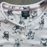 Laura Ashley  Westie Pink Long Sleeve Nightgown Medium Photo 1