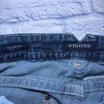 Vigoss Jeans Women's The Chelsea Boot Cut 31x33 Blue Embroidered Med Wash Denim Photo 12