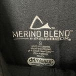 Paradox Merino Blend Quarter Zip Pullover Small Black Photo 2