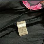 Boutique Empire Waist Babydoll Pink & Black Foral Crop Top Women’s XL Smocked Photo 9