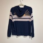 Faherty  Sunwashed Stripe Sunray Slub Midweight Organic Cotton Hoodie Photo 6