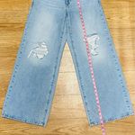 Levi's 94 Baggy Wide Leg Distressed Blue Jeans Photo 1