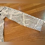 NWOT London Newspaper Print Blouse size L Size L Photo 12