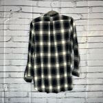Denim & Supply Ralph Lauren Plaid Flannel Shirt Black White Grunge Festival L Size L Photo 9