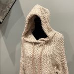 Yes Lola Cozy Cream Hooded Sweater with poms Photo 1