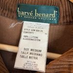 Harvé Benard Harve Benard Brown Corduroy Button Up Shacket Top Photo 6