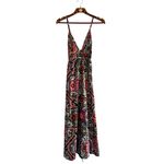 Cupshe Floral Ornate Print Plunge Maxi Dress Resortwear Spaghetti Strap Sz M NWT Photo 5