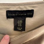 House of Harlow 1960 Bodysuit Square Neck Long Sleeve Gold Size M Photo 1