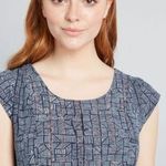 Modcloth NWT Mata Traders Chilmark Blue Dress New Photo 3