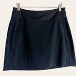 Athleta Black Soho Athletic Stretch Mini Skort Size 8 Photo 1