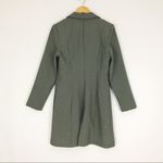 Vintage Deadstock Longline Houndstooth Jacket | Size M Gray Size M Photo 12