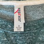 Jerzees  Michigan State Sweatshirt Womens Small Green STATE Graphic Long Sleeve‎ Photo 5