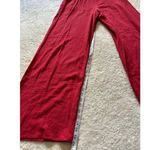 JLUXLABEL NWOT  Womens Red More Love Linen Size‎ Small Photo 2