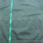 SheIn  Blue Diamond Pattern Crew Neck Sweater Photo 3