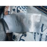 We The Free  Maggie Jeans‎ Mid Rise Straight Leg Frayed Hem Dark Wash 25 Photo 6