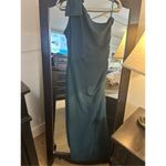 PRETTYGARDEN NEW 1 Shoulder Formal Ruched Bodycon Wedding Guest Slit Maxi Dress S Photo 4