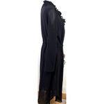 Misa  Los Angeles Black Pom Pom Tassel Bohemian Roots Tanaz Dress Size XS Photo 6