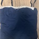 Amazon  Blue Lace Tank Top Photo 2